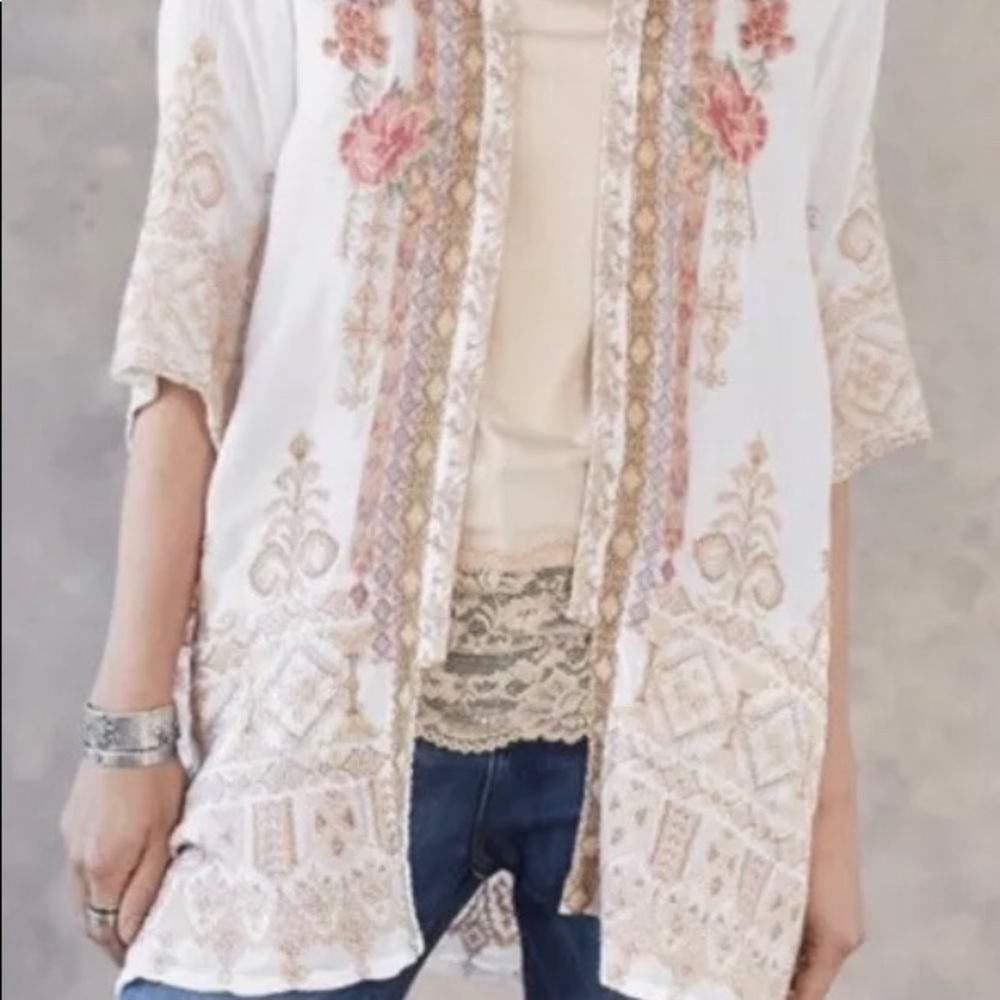 Johnny Was Helena Kimono XL EXCELLENT